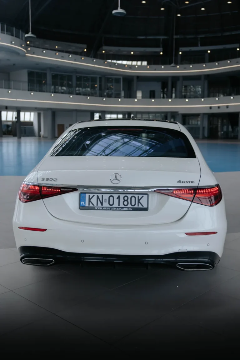 mercedes s500 tył