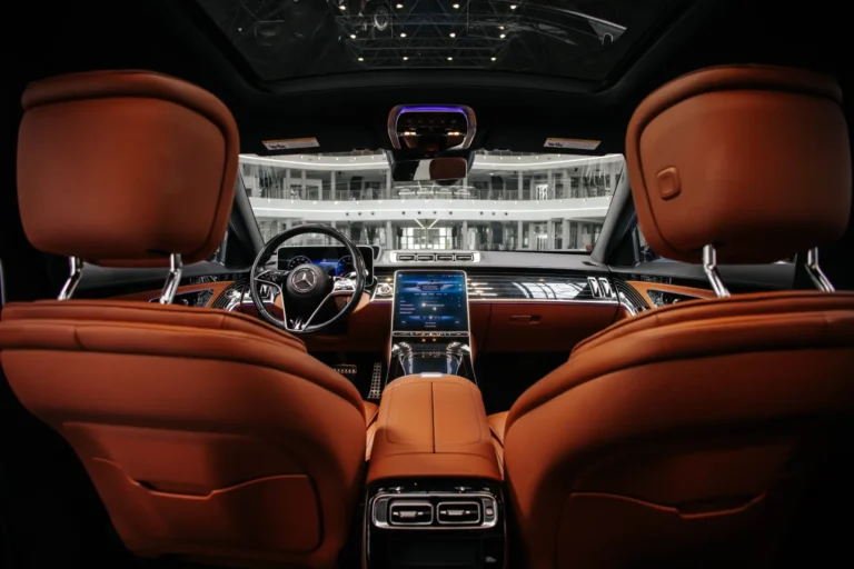 mercedes s500 wnętrze